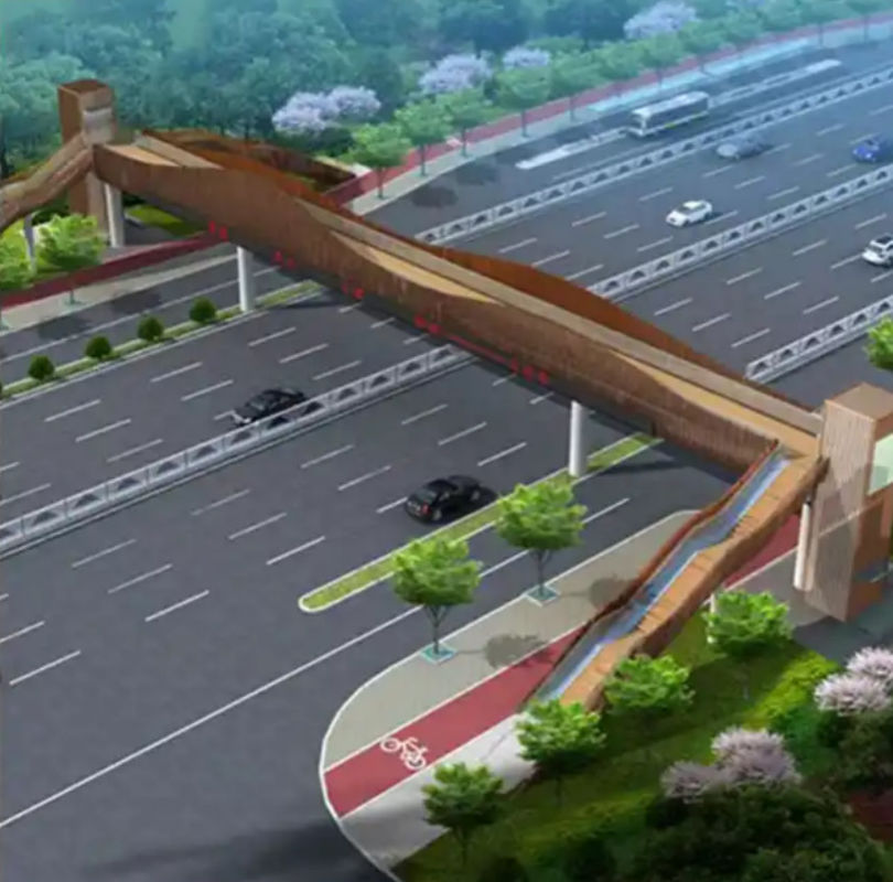 200型 モジュール式鋼橋 臨時鋼製ベイリー橋 防震