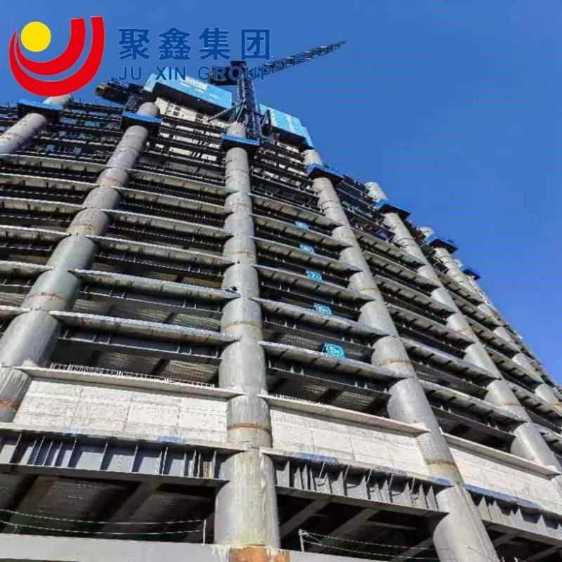 高品質の高層工場ビル オフィスホテル 金融ビル 多階建ての高層鋼鉄構造ビル
