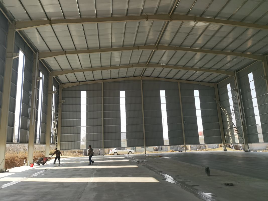 ハリケーン耐性鋼鉄構造工房を建設する