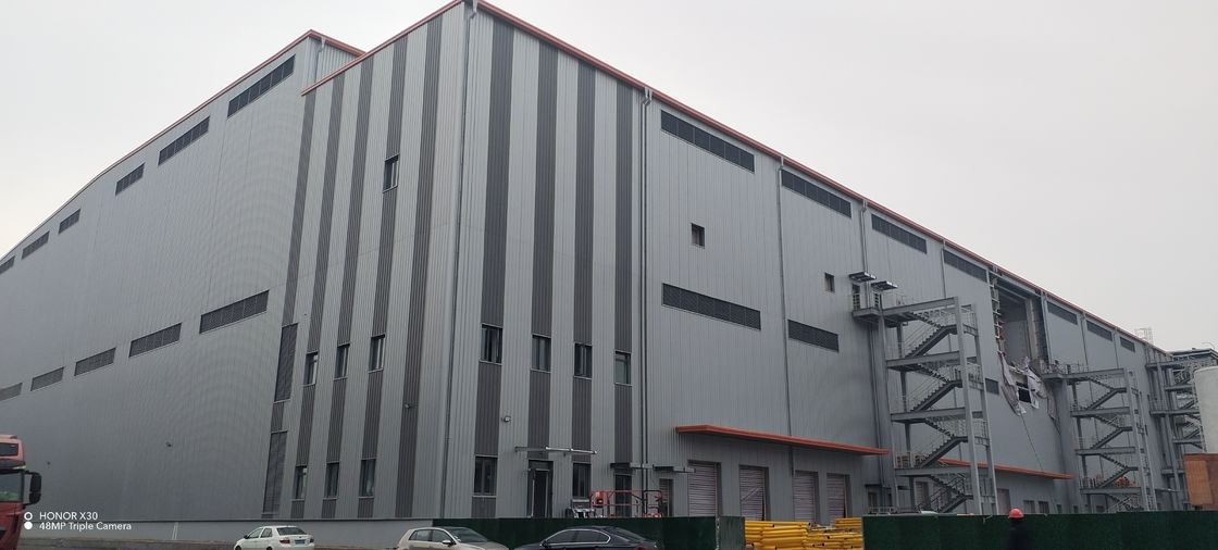 高強度 ISO / CE 認証 工業シェード プリファブ 鋼筋構造工房