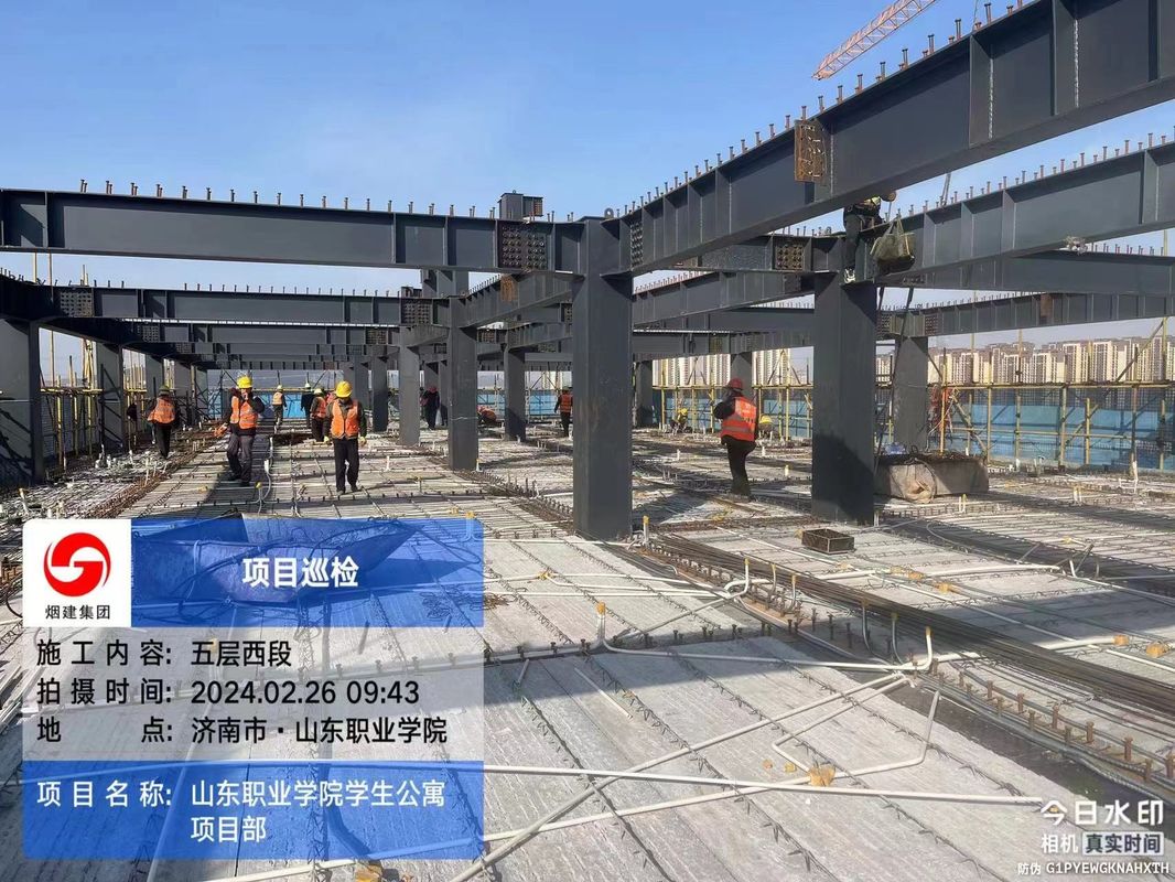 高品質 迅速 量産 大型 プリファブ プリファブ 大学 学生 生活 アパート 建物 建設